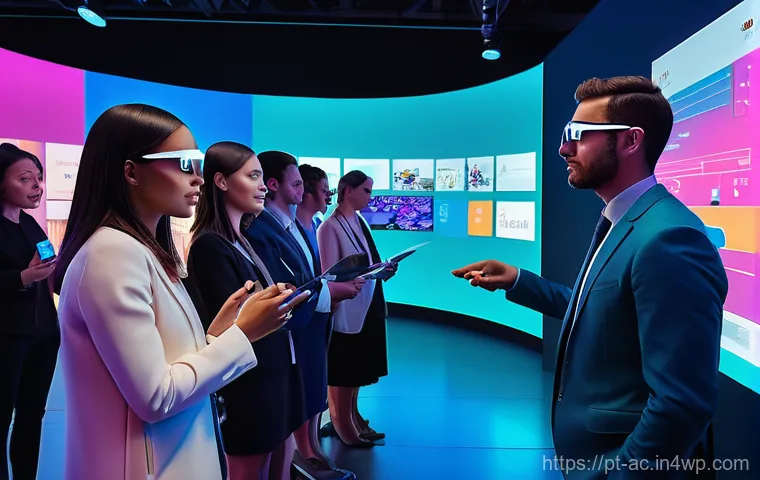 현존 기반 공연 접근법을 활용한 성공적인 공연 기획 - **Prompt:** A magical and immersive indoor event space transformed into an enchanting forest. Soft, ...