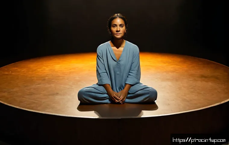 현존 기반 공연 접근법에서의 미적 요소 - Photorealistic contemporary live theater in São Paulo, Brazil, a diverse Brazilian performer standin...